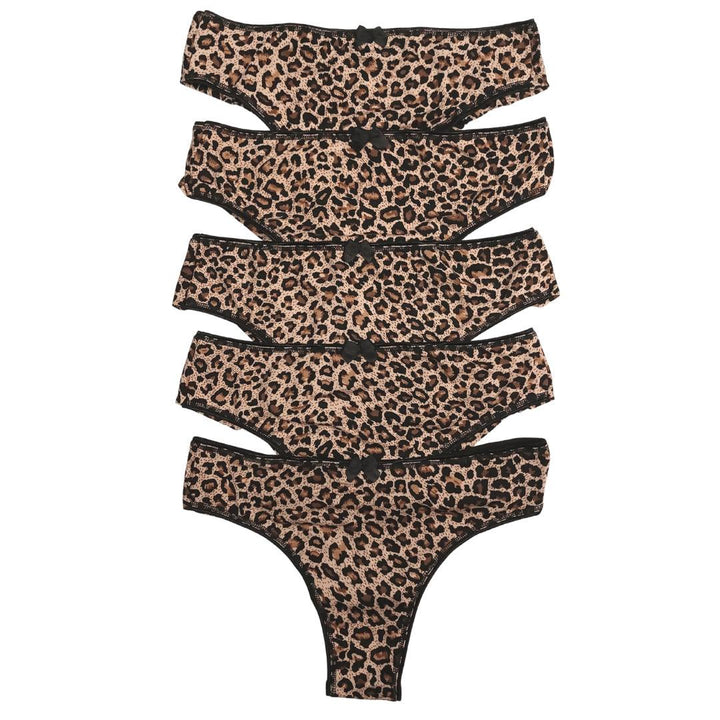 ΣΕΤ 5 Γυναικεία Brazil Leopard (10043) - Panda Clothing