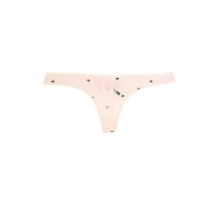 ΣΕΤ 5 Γυναικεία String Pink (10035) - Panda Clothing