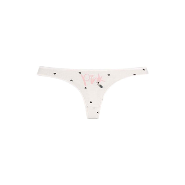 ΣΕΤ 5 Γυναικεία String Pink (10035) - Panda Clothing