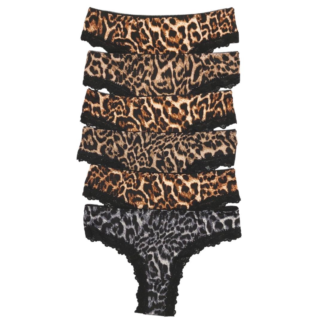 ΣΕΤ 7 Γυναικεία Brazil Leopard (10103) - Panda Clothing